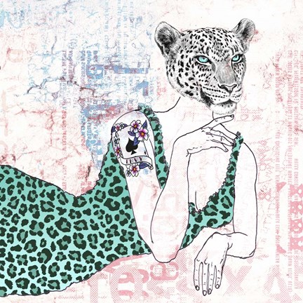 Framed Supreme (detail) Print