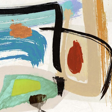 Framed Aventure II Print