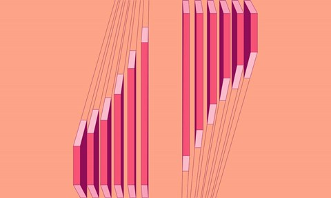 Framed Pinky Shift Print