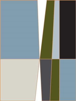 Framed Wide Open Green 2 Print