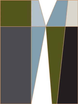 Framed Wide Open Green 3 Print