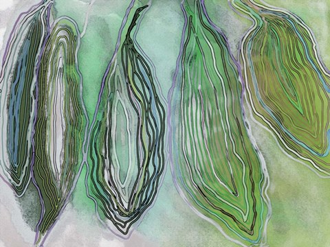 Framed Aquamarine Print