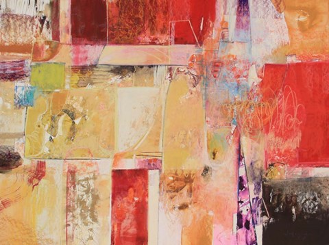 Framed Copper and Red Series 4 Print