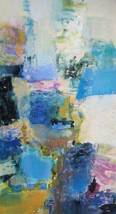 Framed Cool Blues 2 Print