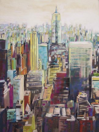 Framed Empire State III Print