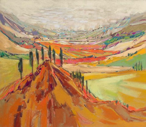 Framed Tuscany IX Print