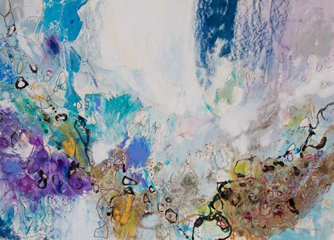 Framed Blue Series 15 Print