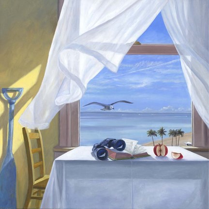 Framed Atlantic Bird Print