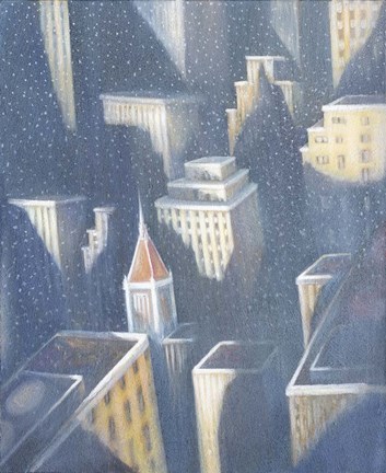 Framed Shadows And Lights Print