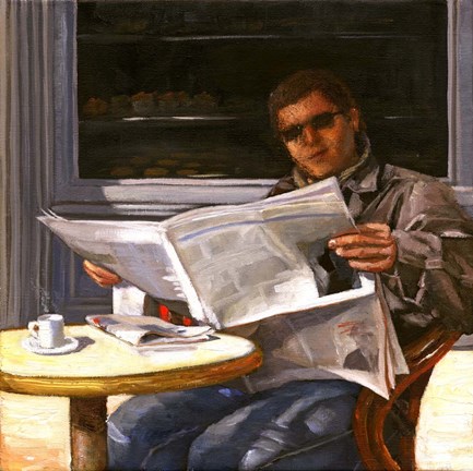 Framed Coffe Brake Print