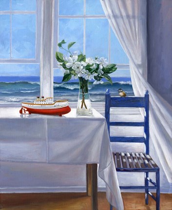 Framed Atlantic Window Print