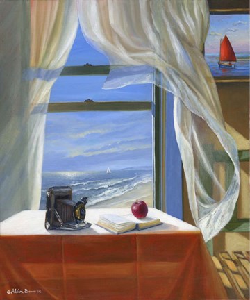 Framed South Wind Print