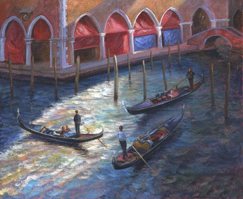 Framed Fish Market Print