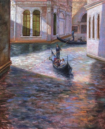 Framed Light On Gondola? Print