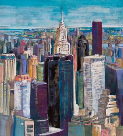 Framed Chrysler Print