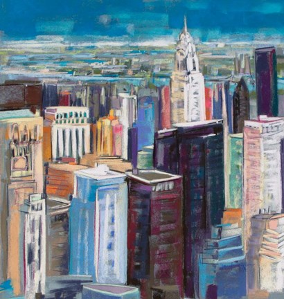 Framed Chrysler 2 Print