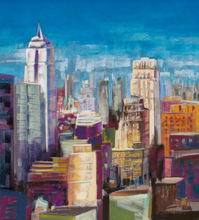 Framed Empire State IV Print