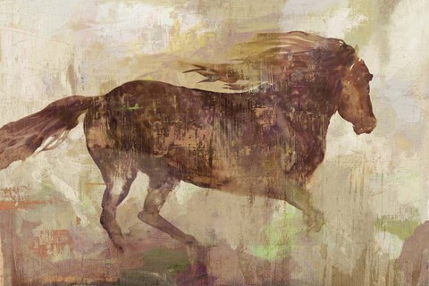 Framed Run Free Print