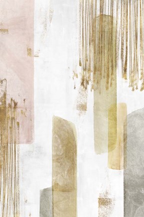 Framed Band of Gold II Print