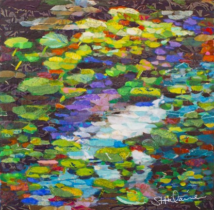 Framed Spatterdocks Print