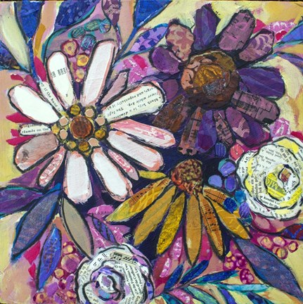 Framed Purple Passion Print