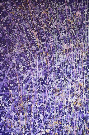 Framed Adventures In Ultra Violet Print