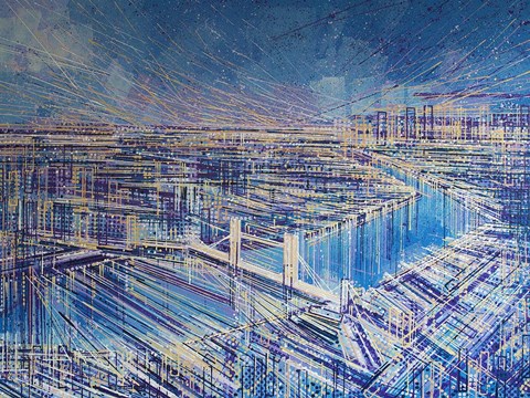 Framed Tower Bridge, London Print