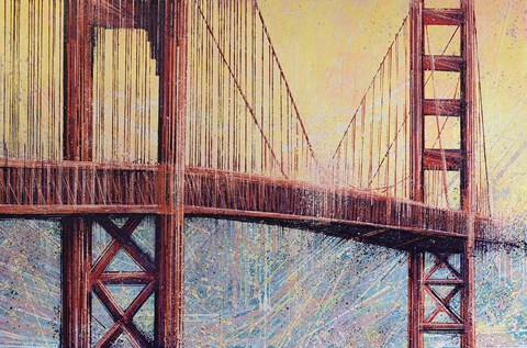 Framed Golden Gate Bridge Print