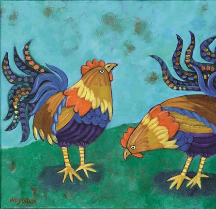 Framed Coo Coo Roo Print