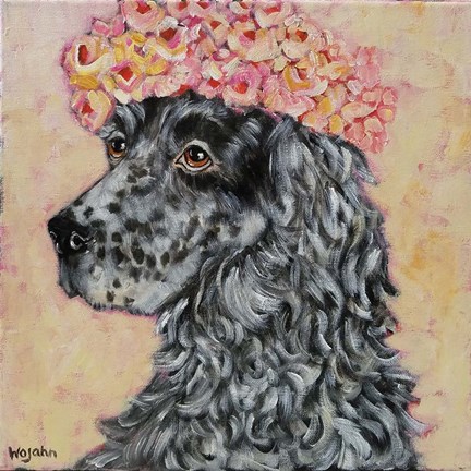 Framed Petal Pusher Print