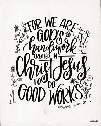 Framed For We Are Print