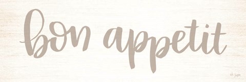Framed Bon Appetit Print