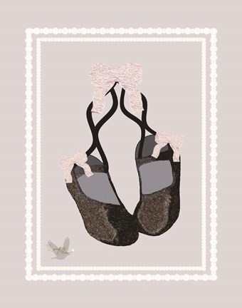 Framed Ballerina Dreams 4 Print