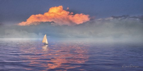 Framed Fog Bank Print