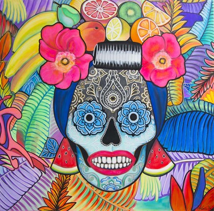 Framed Tropical Mama Print