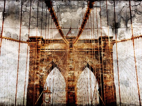 Framed Brooklyn Bridge Print