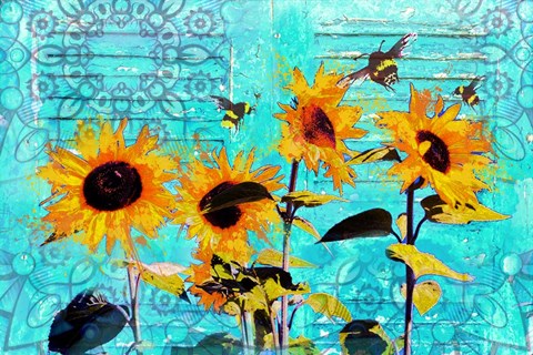 Framed Mediterranean Summer Print