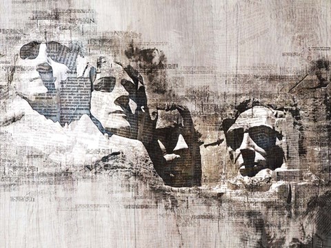 Framed Mount Rushmore Print