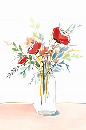 Framed Spring Clean II Print