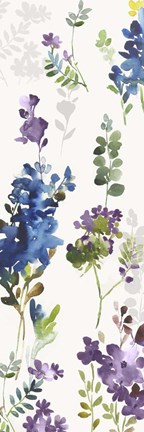 Framed Luna I Violet Version Print