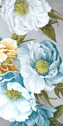 Framed Chic Peony I Print