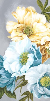 Framed Chic Peony II Print