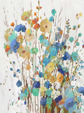 Framed Spring Garden II Print