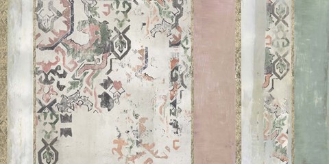 Framed Golden Rug II Print