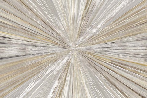 Framed Shimmering Light I Print