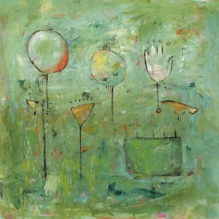 Framed Bird Party Print