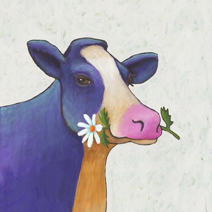 Framed Bossie and Daisy B Print