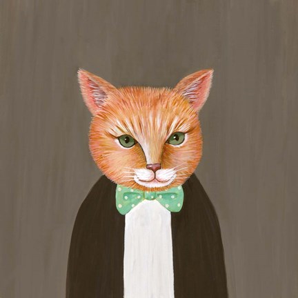 Framed Mr Ginger Print