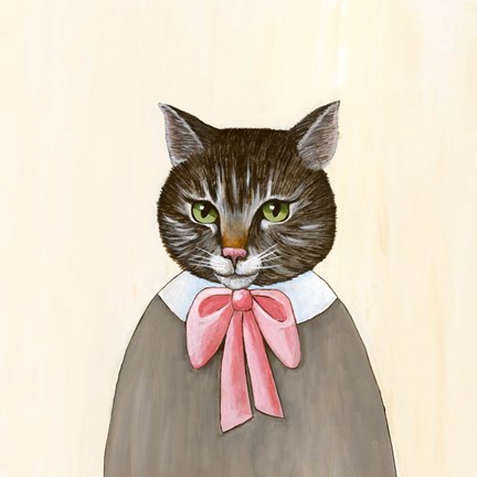 Framed Miss Kitty Print