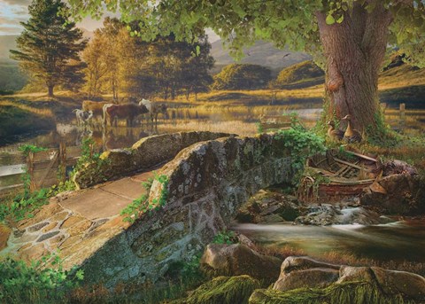 Framed Days End Print